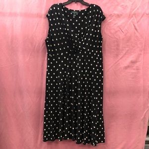 Lauren Ralph Lauren v-neck polka dot Dress